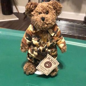 😎💗Vintage 😊But NWT Boyds Bear “ MCBRUIN” 😂 Such A Solider💗🇺🇸🇺🇸🇺🇸🇺🇸